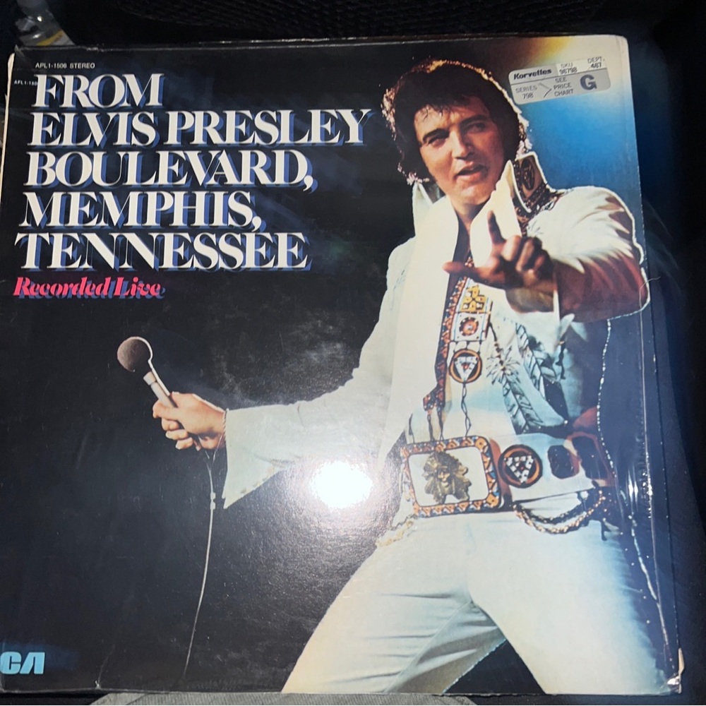 Elvis Presley "From Elvis Presley Boulevard Memphis, Tennessee" APL1 1506